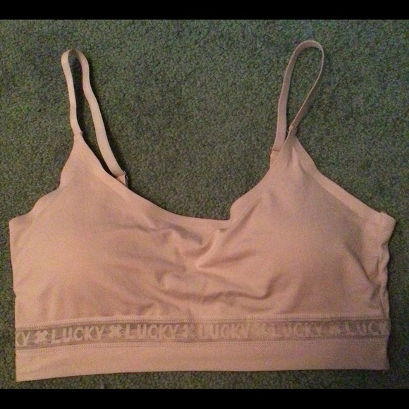 Lucky Brand Other - Lucky Brand Nude Sports Bra